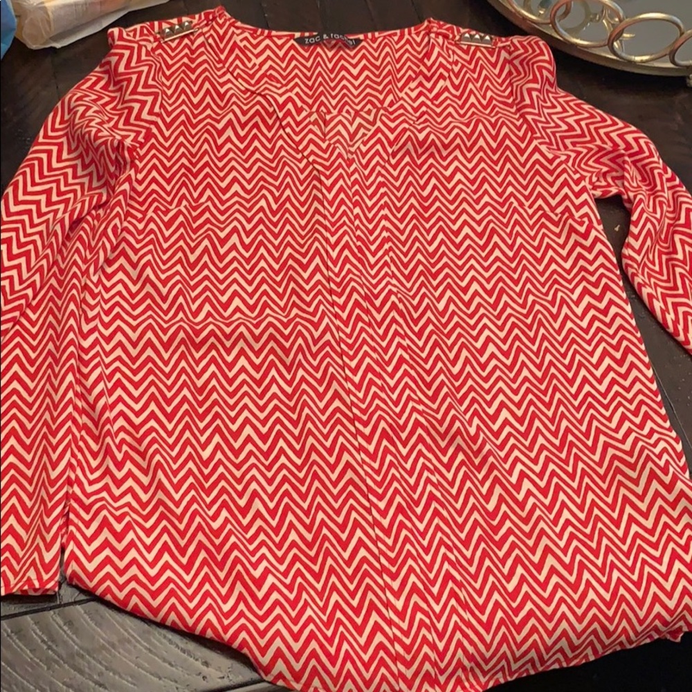 Zach and Rachel blouse